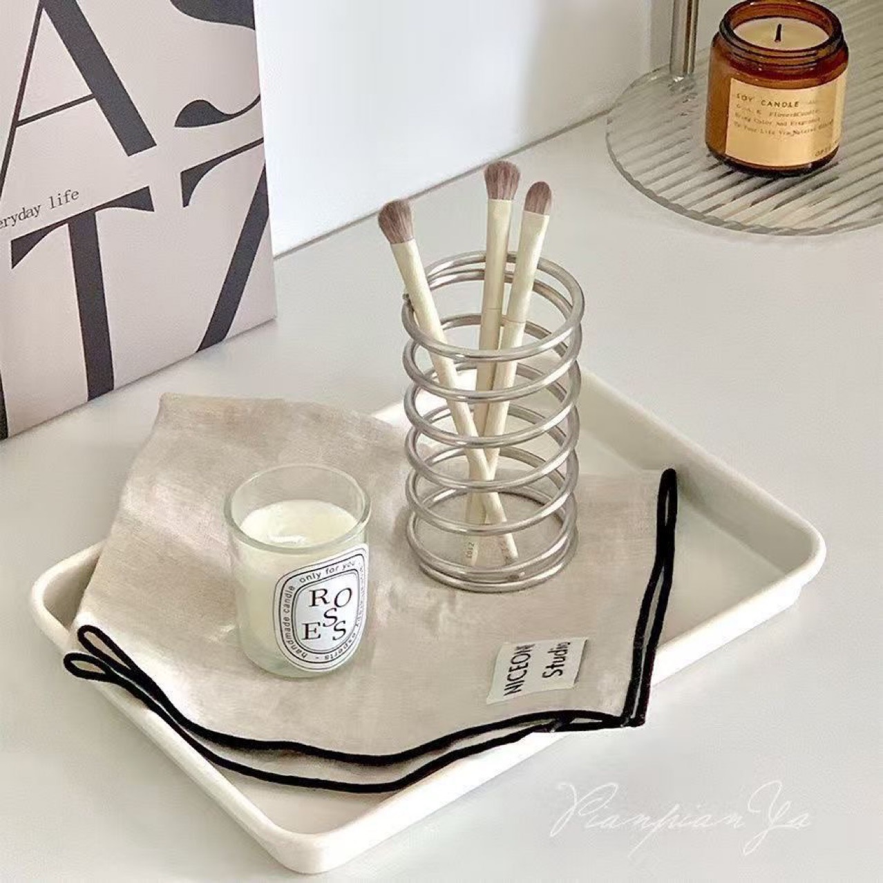 Stainless Steel Toothbrush Hol - Tiny Home Bathroom Kit 评论和价格