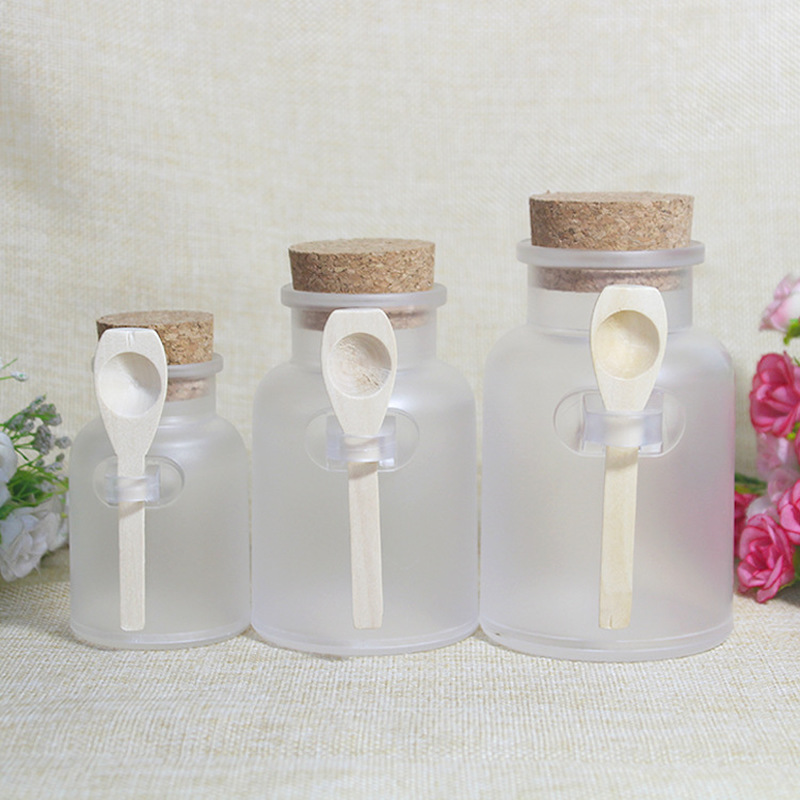 100g 200g 300g Matte Plastic B - Bath Salts Jar 评论和价格