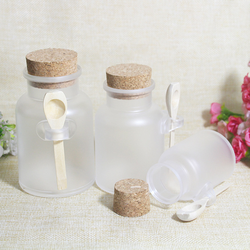 100g 200g 300g Matte Plastic B - Bath Salts Jar 评论和价格