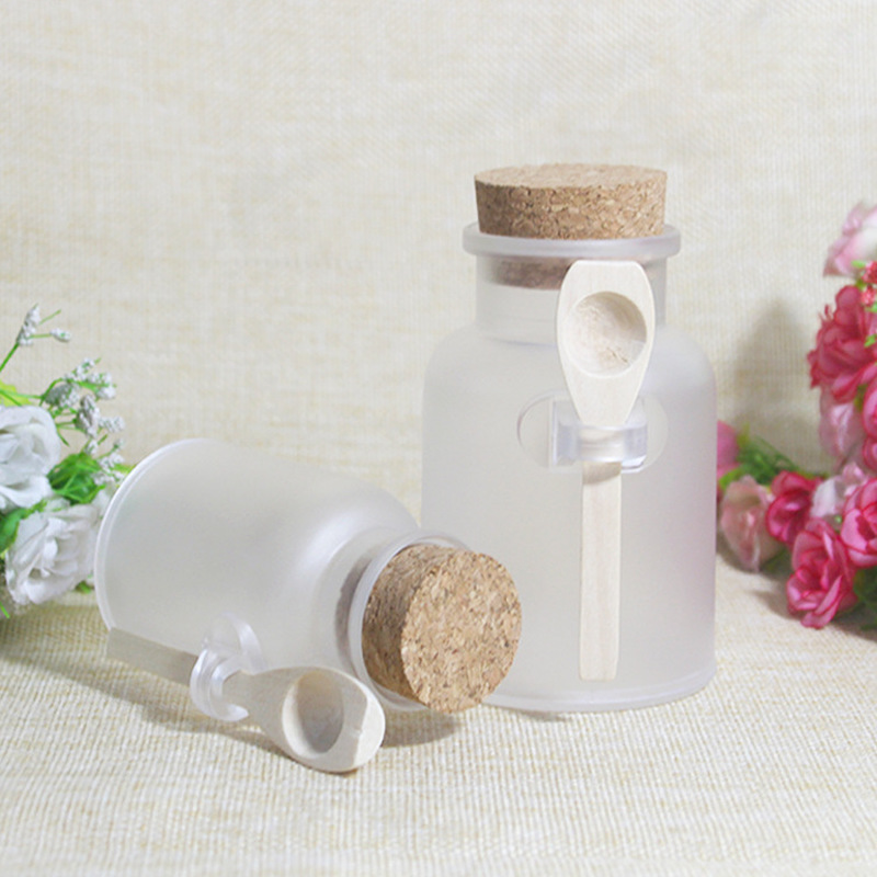 100g 200g 300g Matte Plastic B - Bath Salts Jar 评论和价格